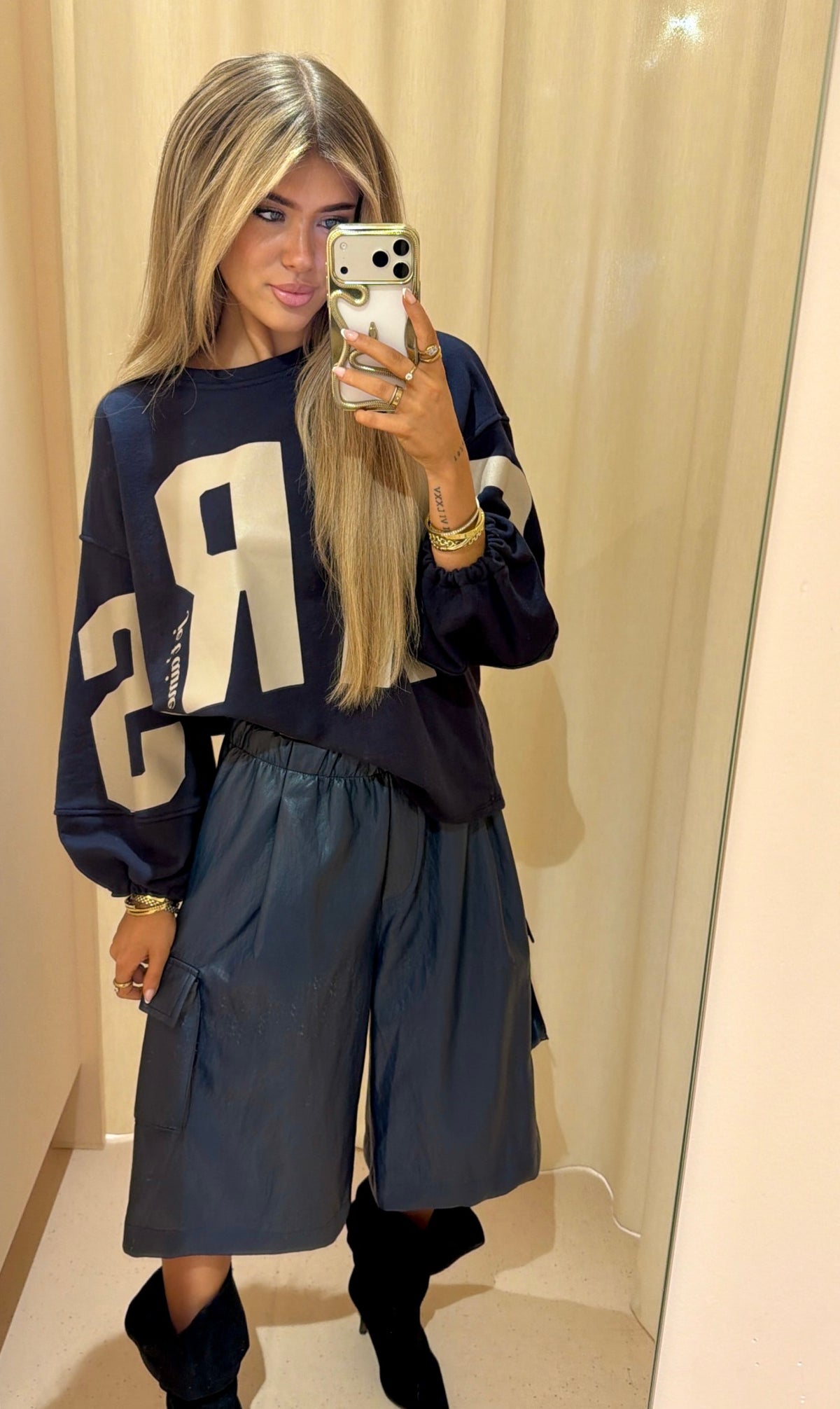 Jort pu nicky blauw