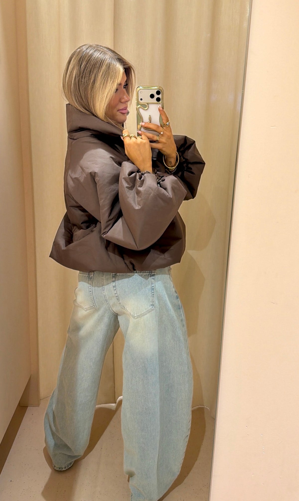 Jacket Pleun bruin