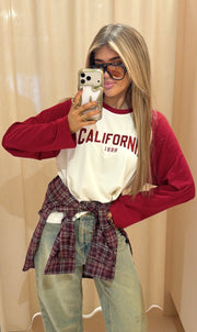 Longsleeve xena rood
