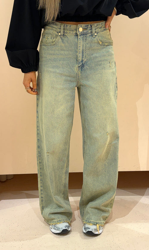 Jeans Manon blue destroyed