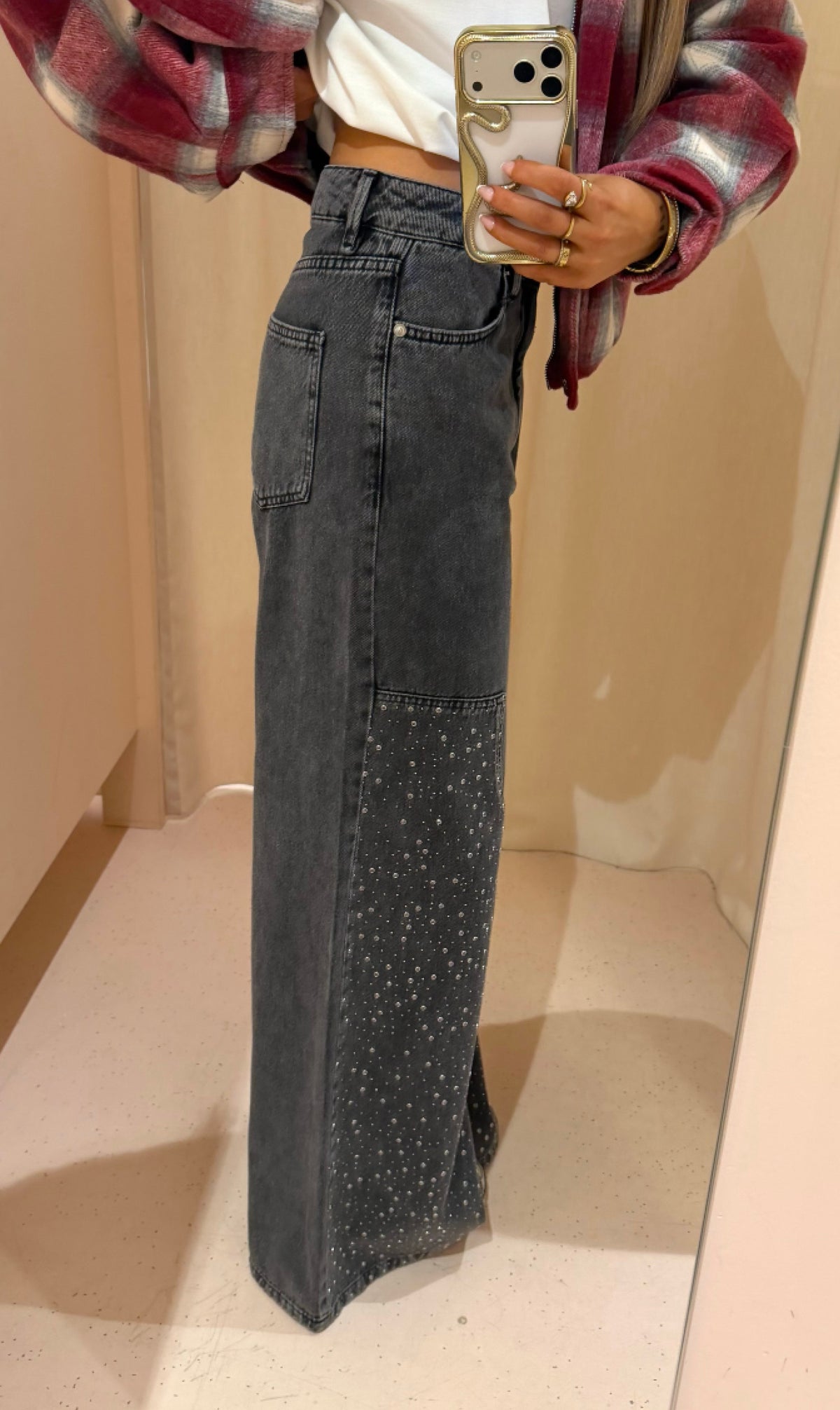 Jeans Basja studs