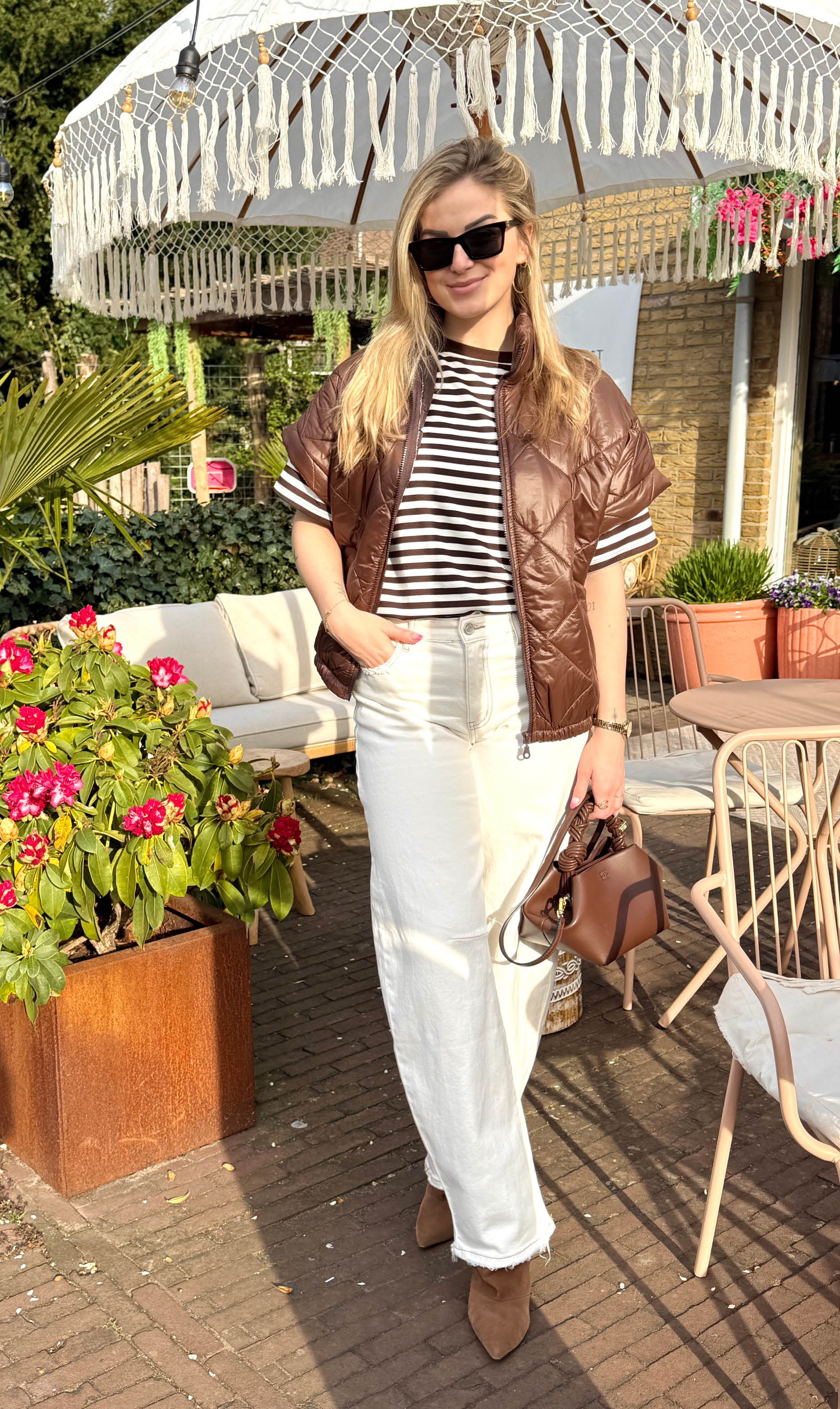 Balloon jeans analyn off white