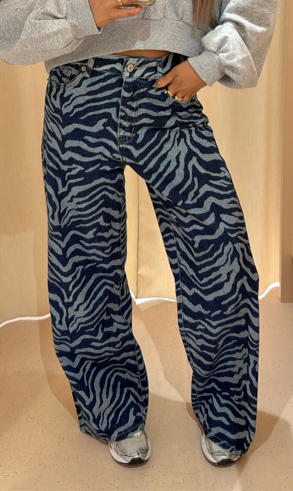 Jeans zena wide leg - KORTE LENGTE!