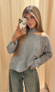 Trui rola grijs
