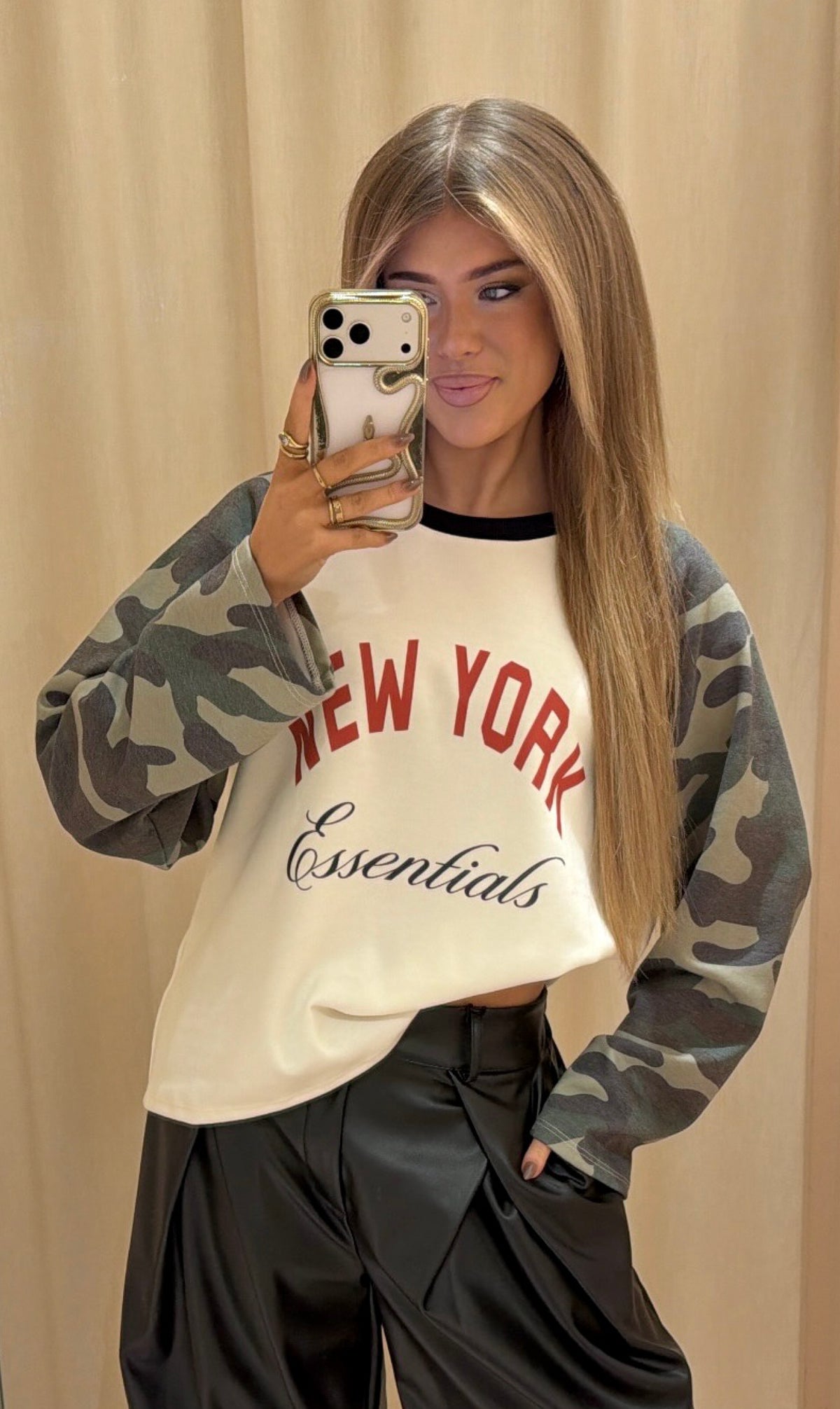 Longsleeve Robin army