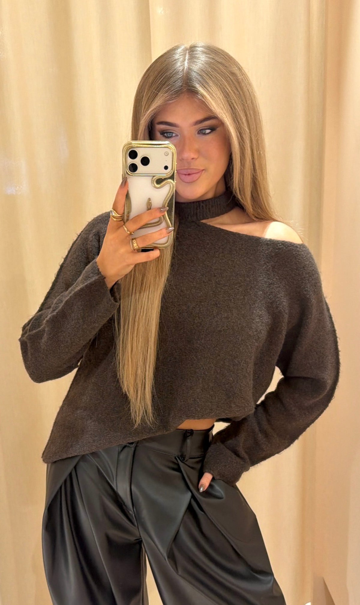 Trui rola bruin