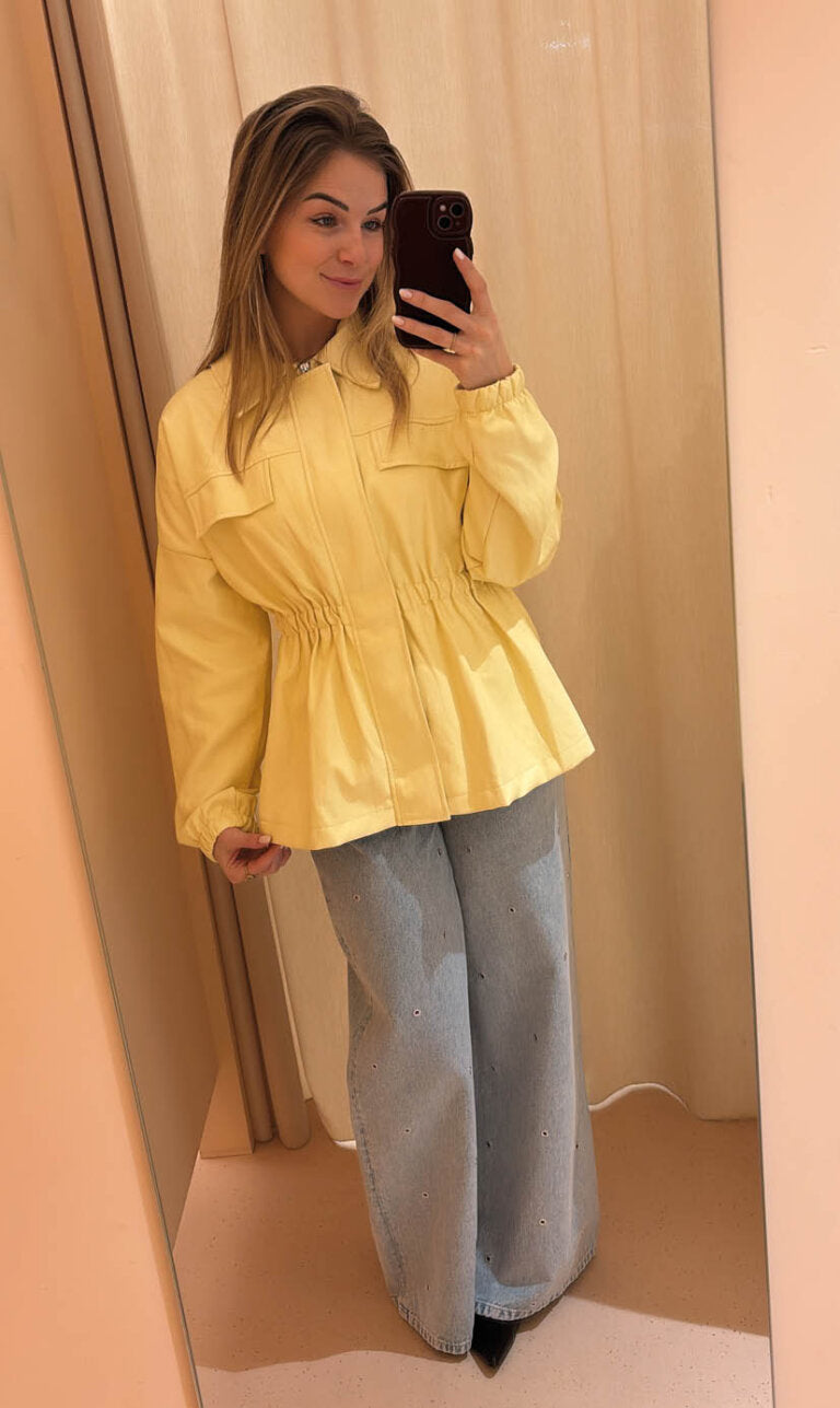 Jacket Anna geel