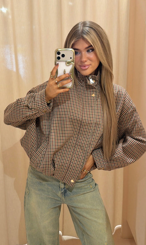 Jacket ruit lea