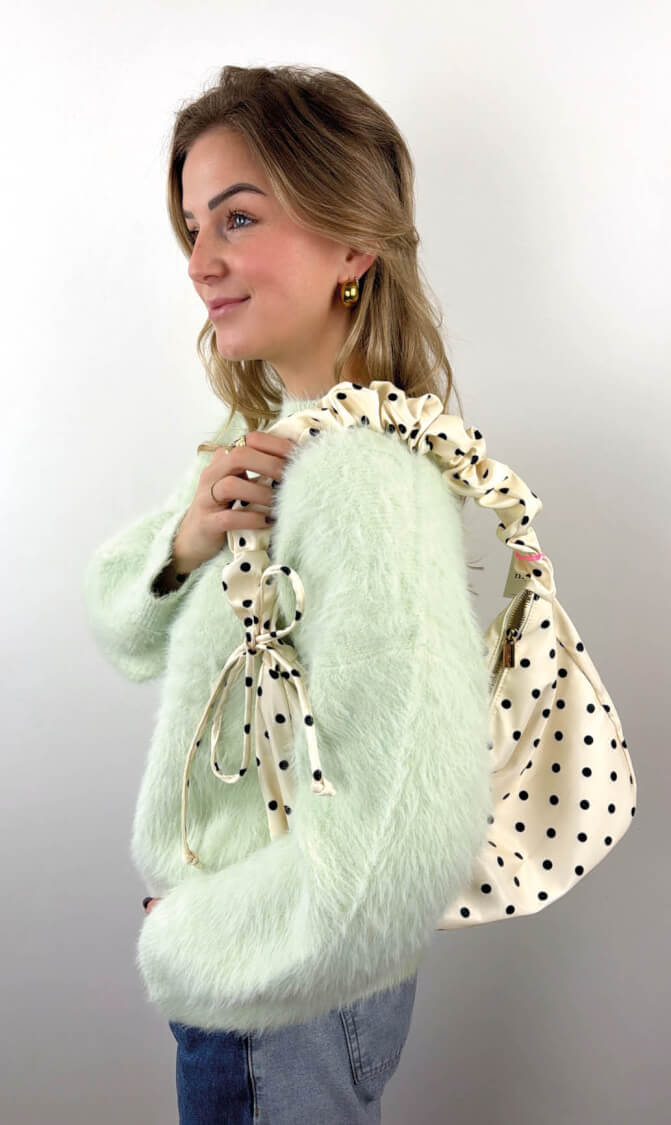 Nienke trui mintgroen