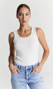 COJ Olivia top white
