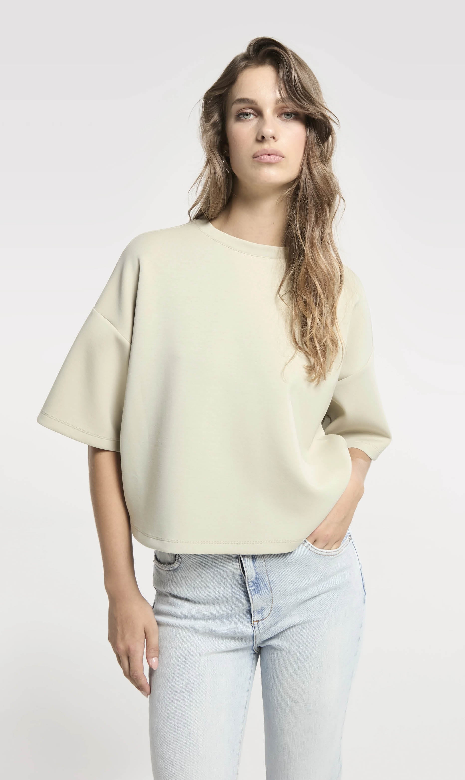 Homage Boxy Top Pistachio