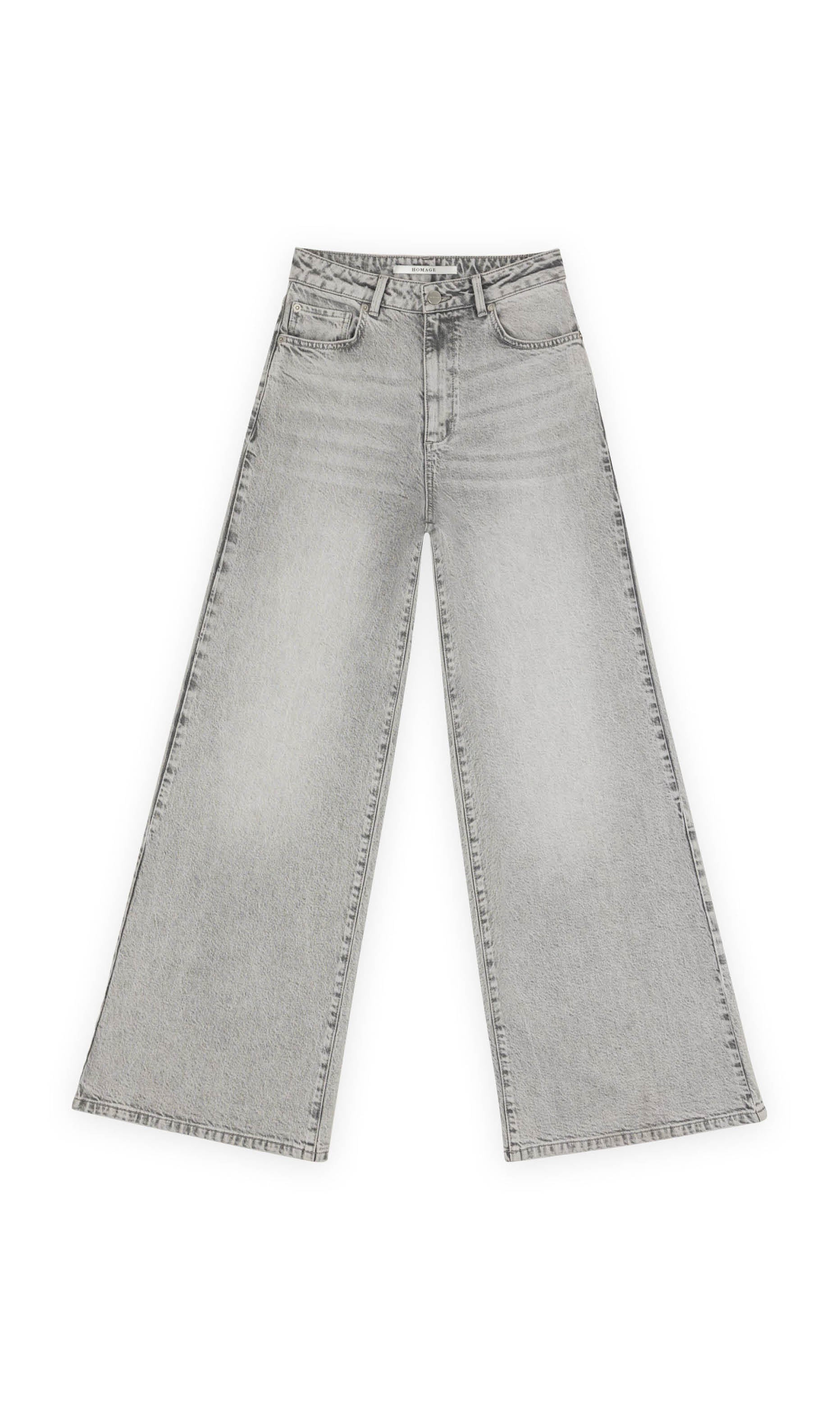 Homage Extra wide leg jeans Light Grey