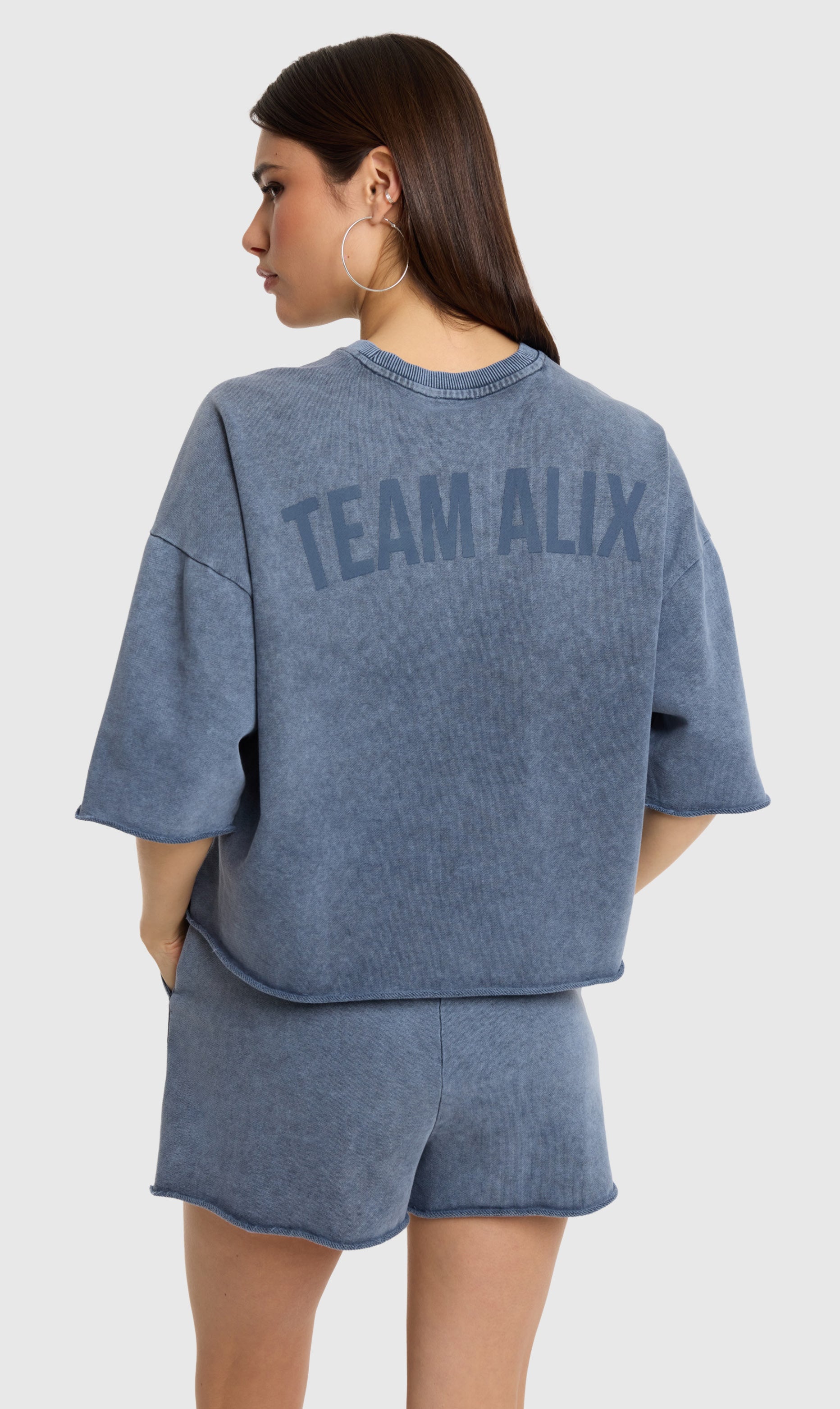 Alix the Label cut seam t-shirt