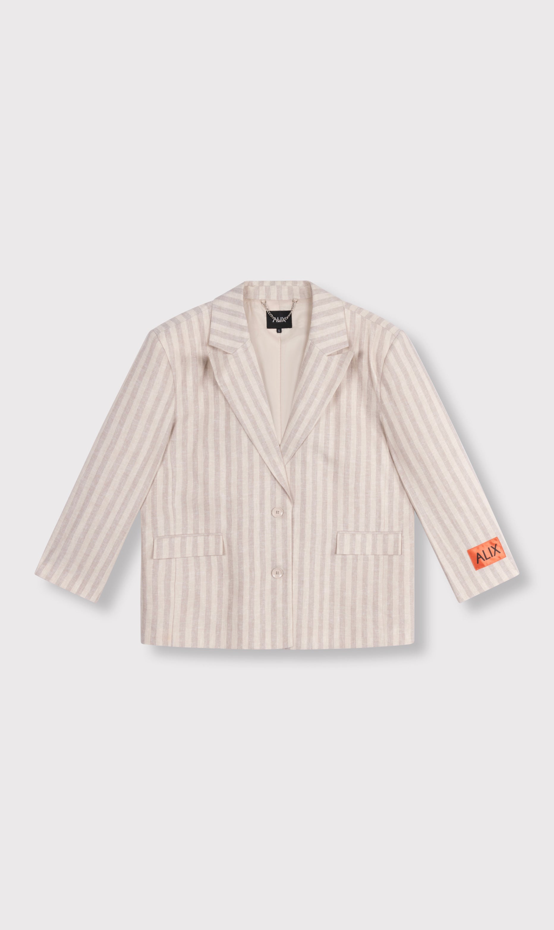 Alix the Label striped blazer