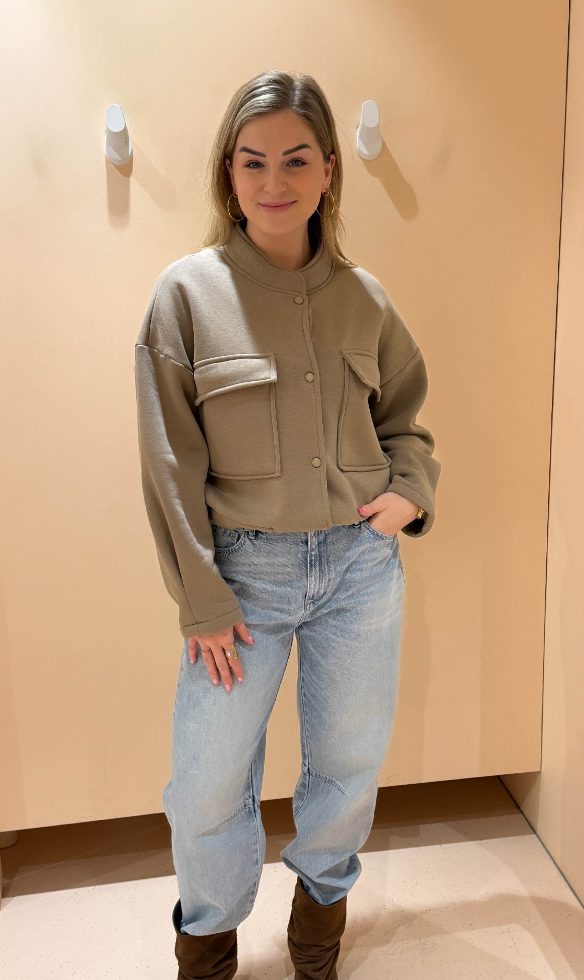 Kimmy jacket taupe