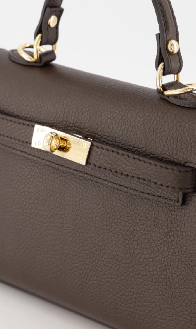 Tas Juliet leer bruin