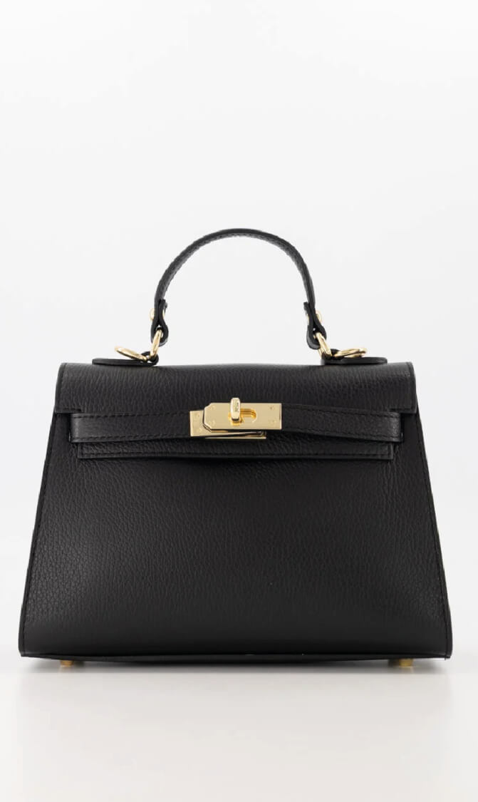 Tas Juliet leer zwart