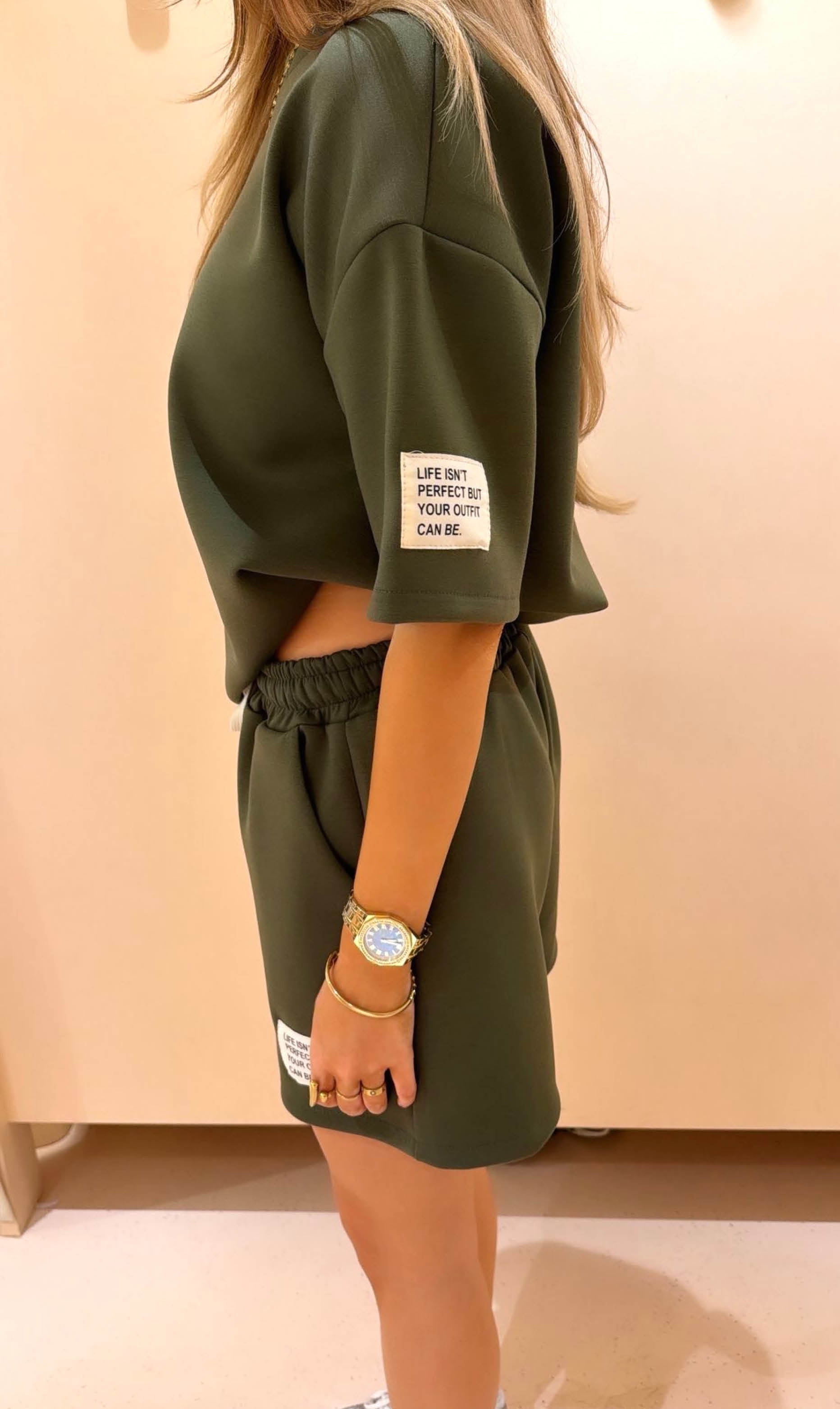 Jogging set eva groen