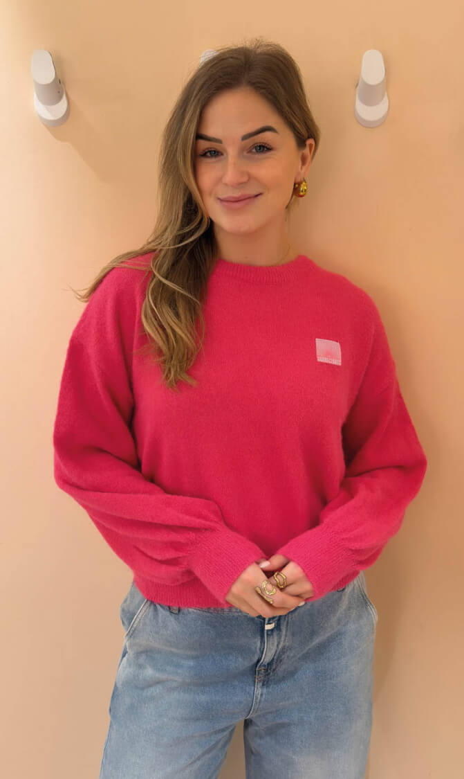 Azzurro trui zoe fuchsia