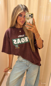 Tee sunny vegas bordeaux