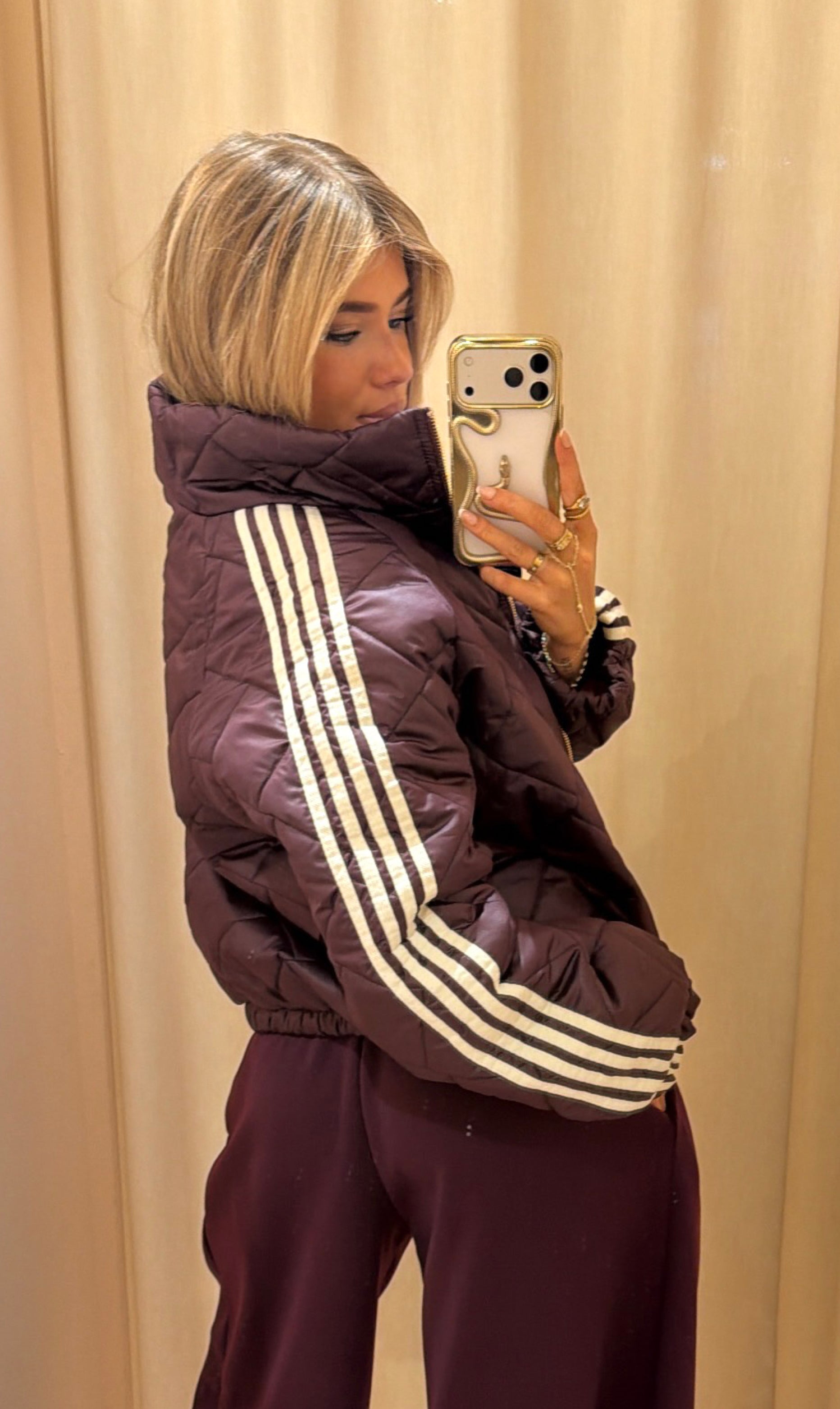 Jacket mila bordeaux