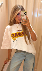 Tee sunny vegas wit