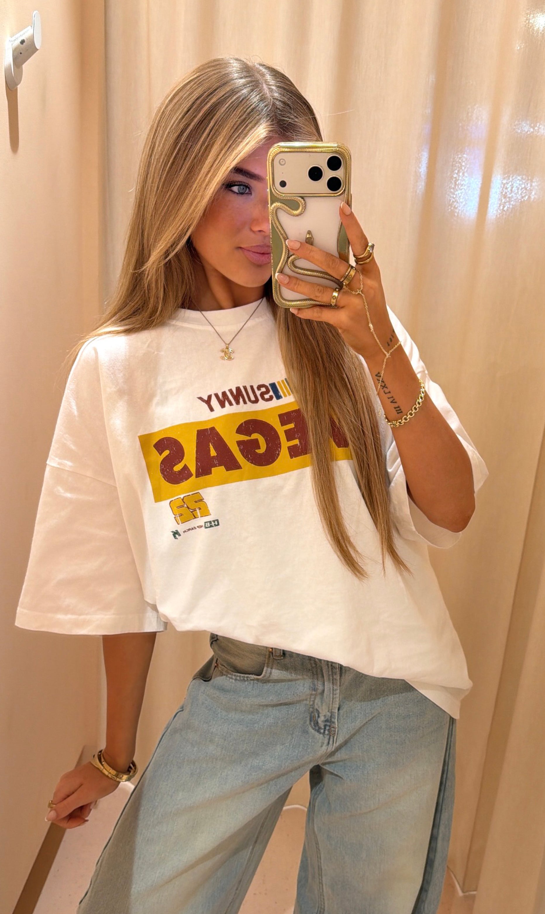Tee sunny vegas wit