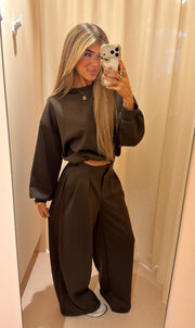 Joggingset elly bruin