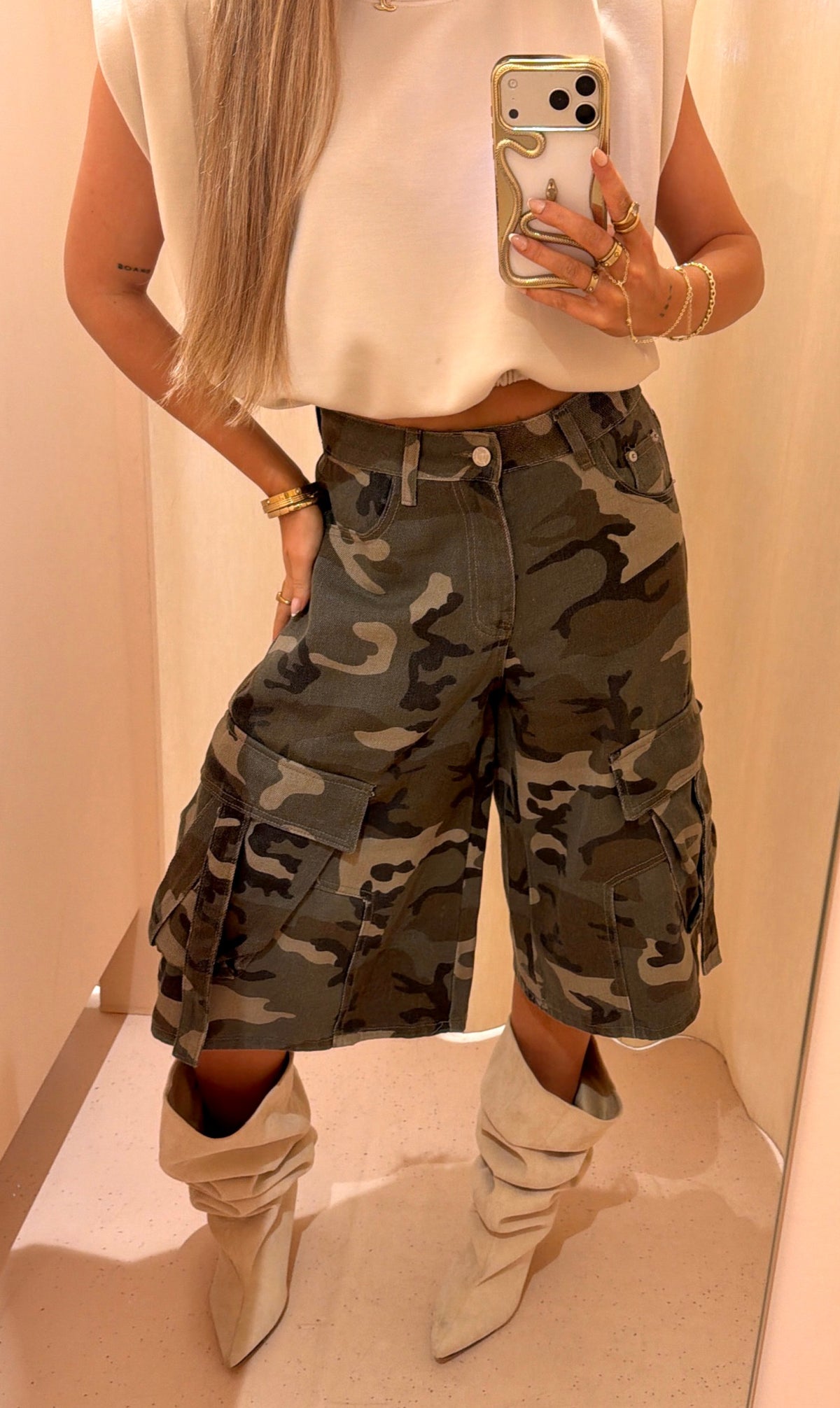 Camo Jort melena