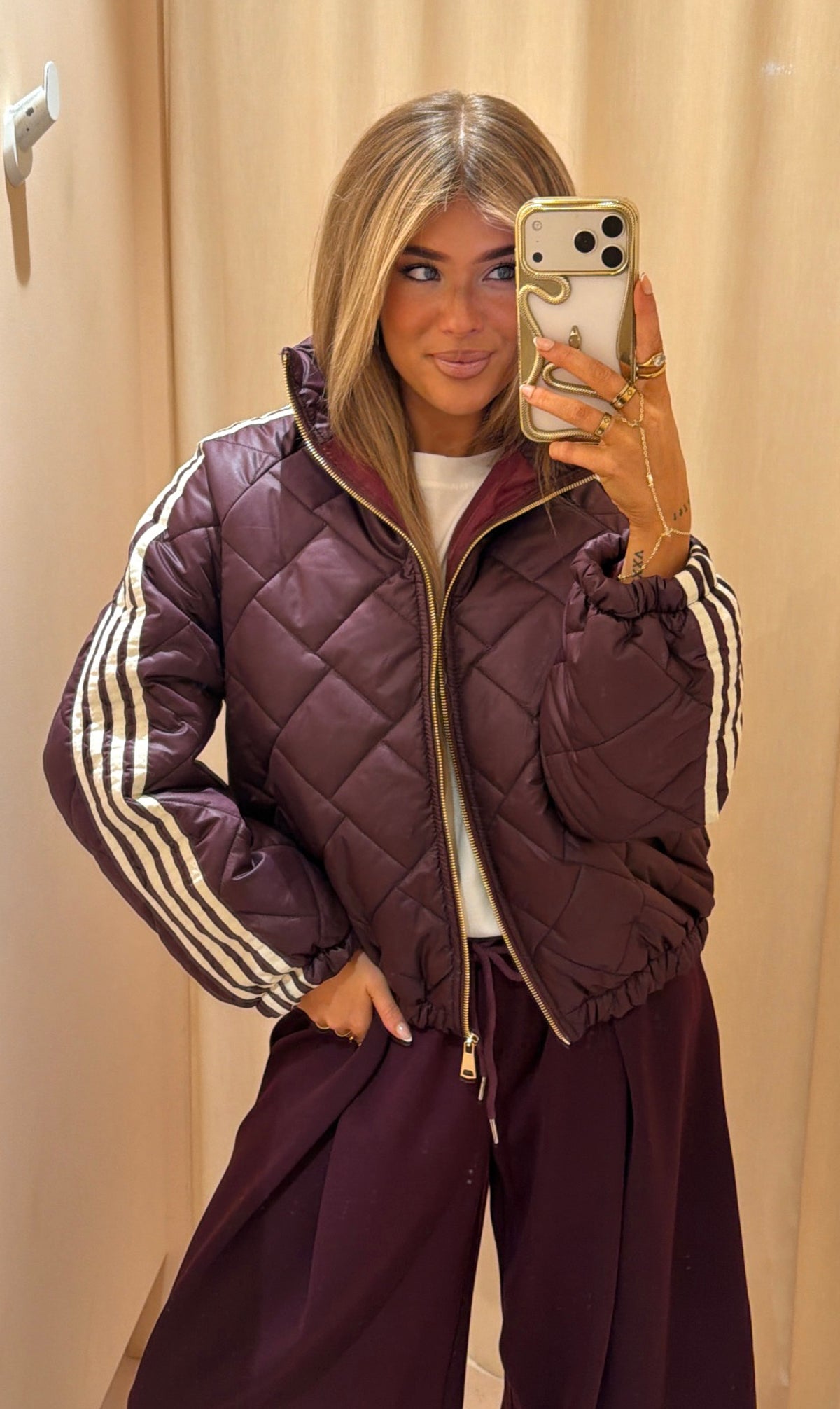 Jacket mila bordeaux