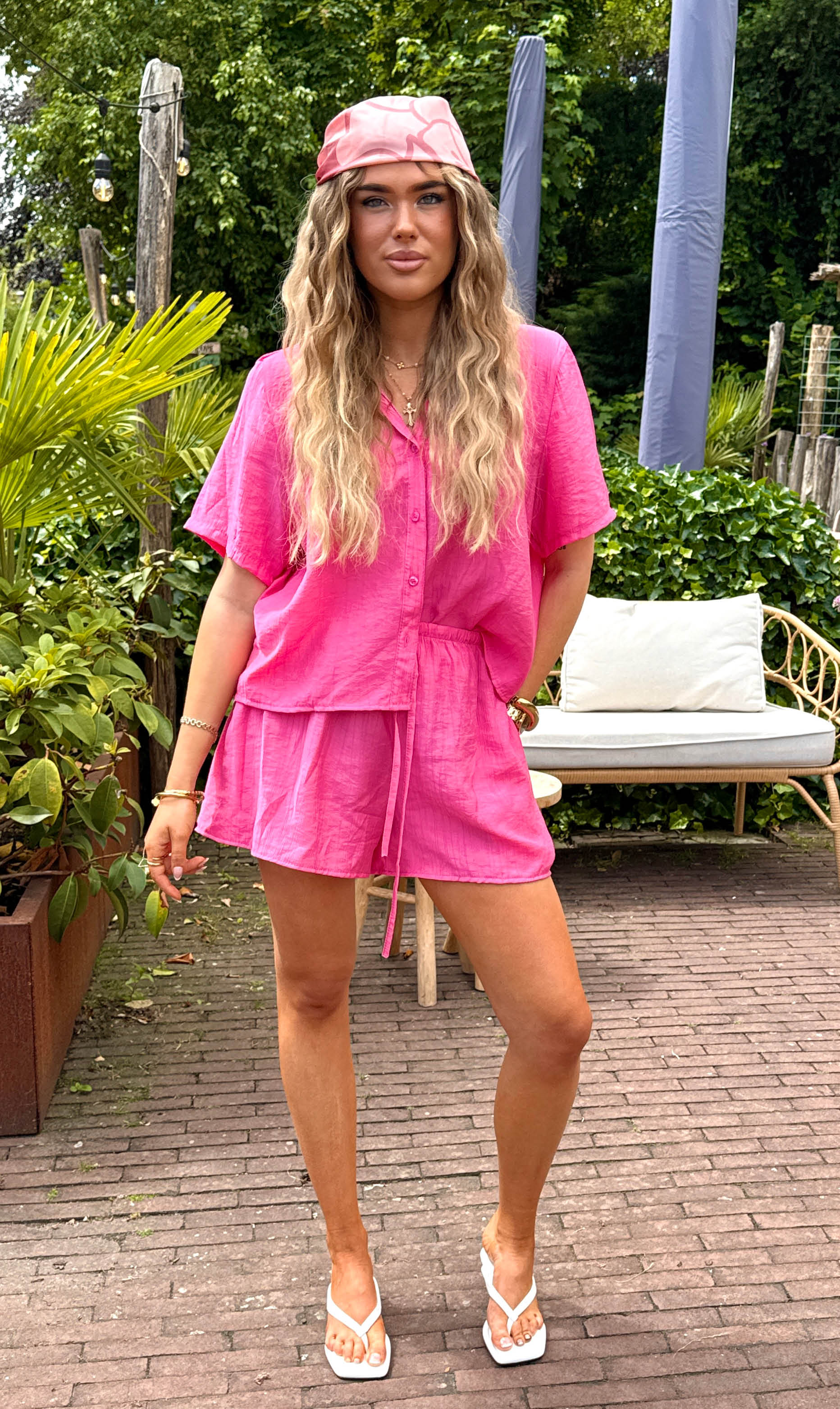 Soof set roze