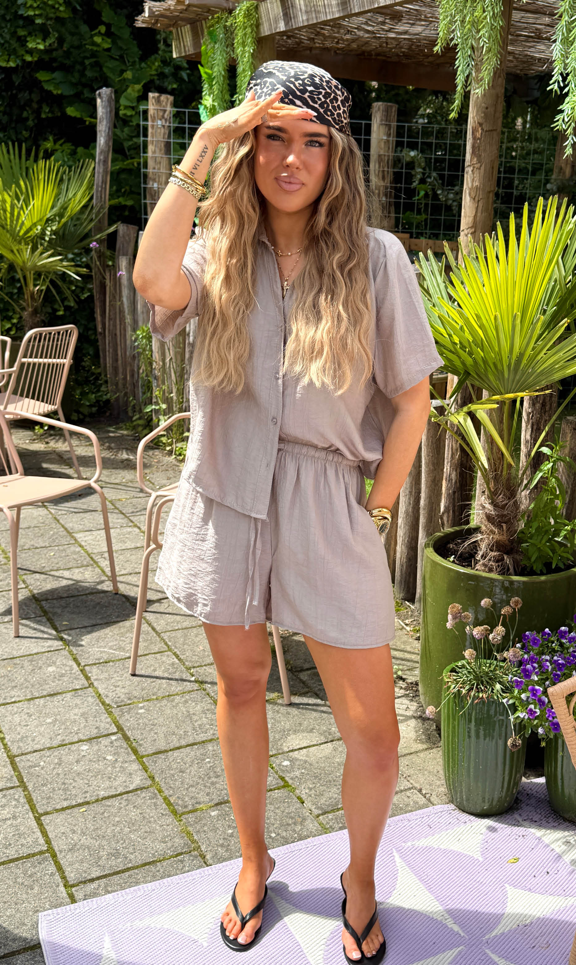 Soof set taupe