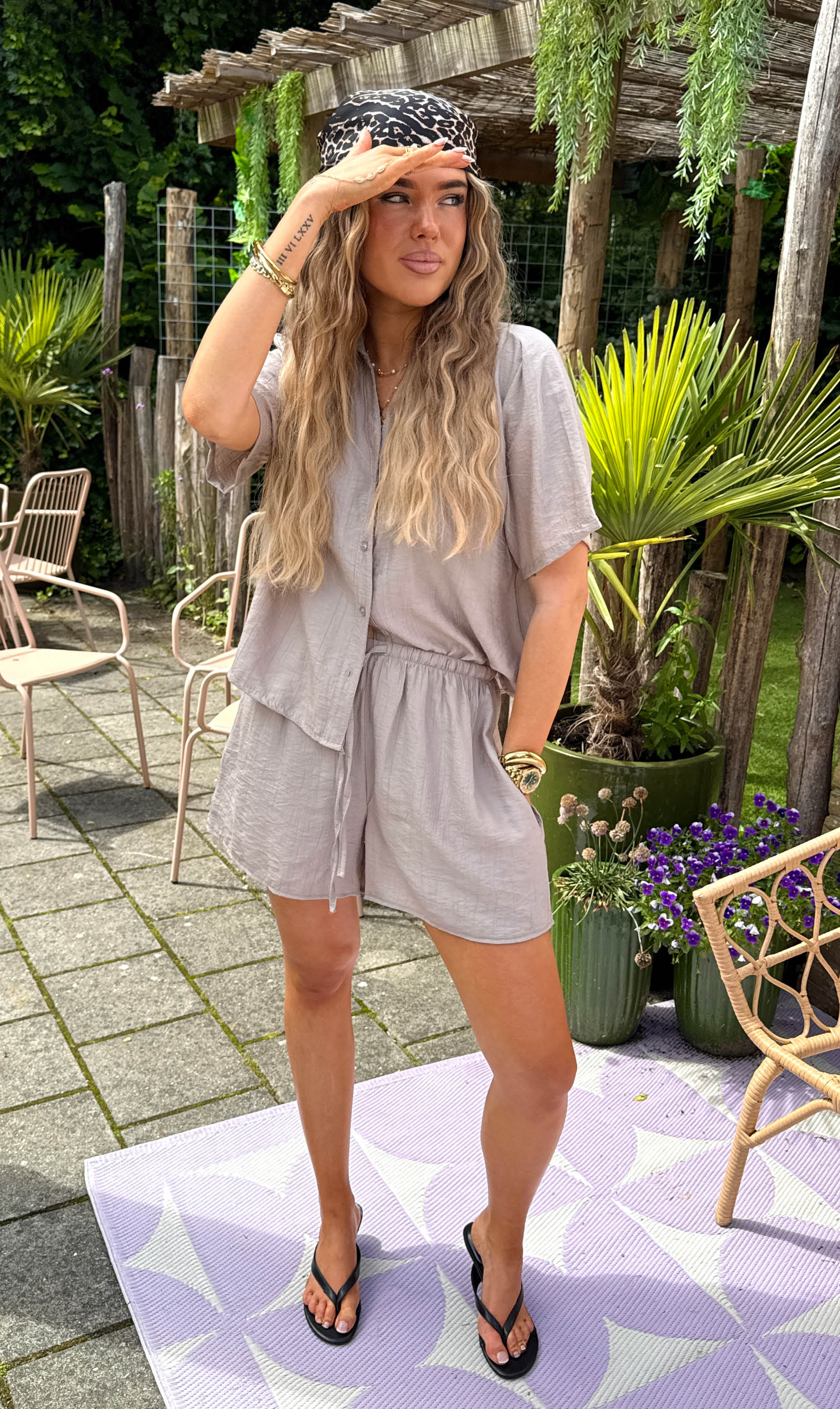 Soof set taupe