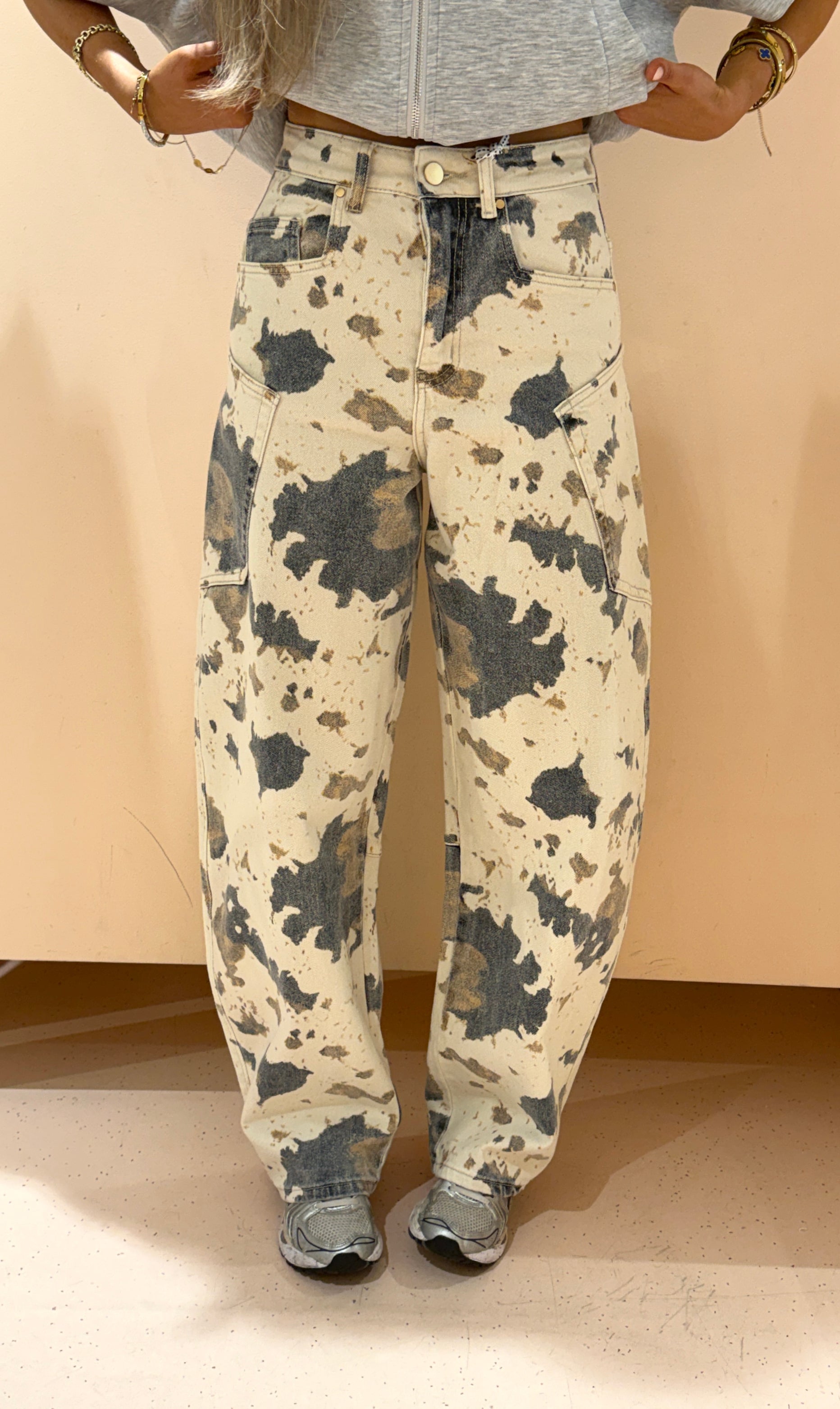 Cow cargo beige
