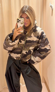 Camo jacket Manon