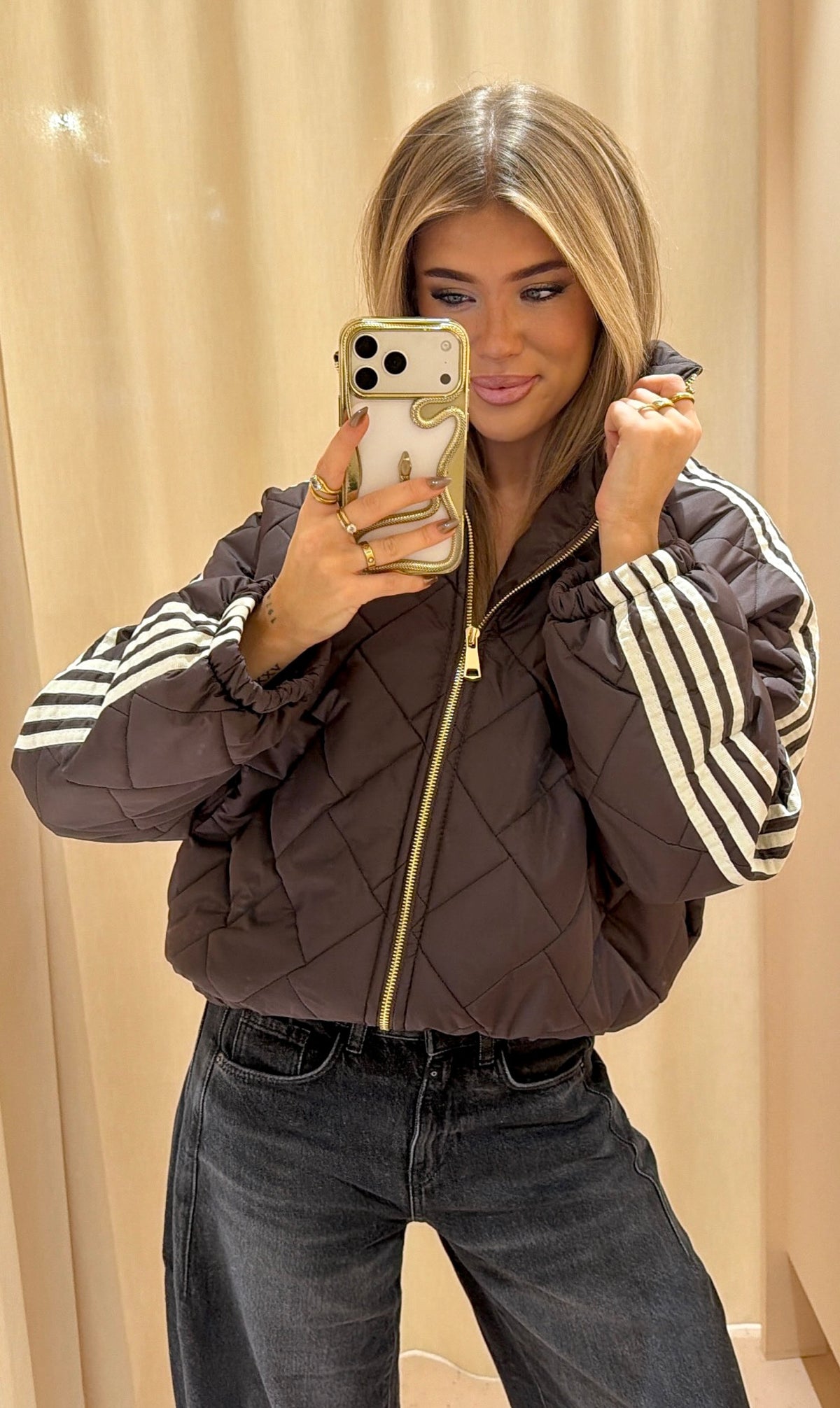 Jacket mila bruin