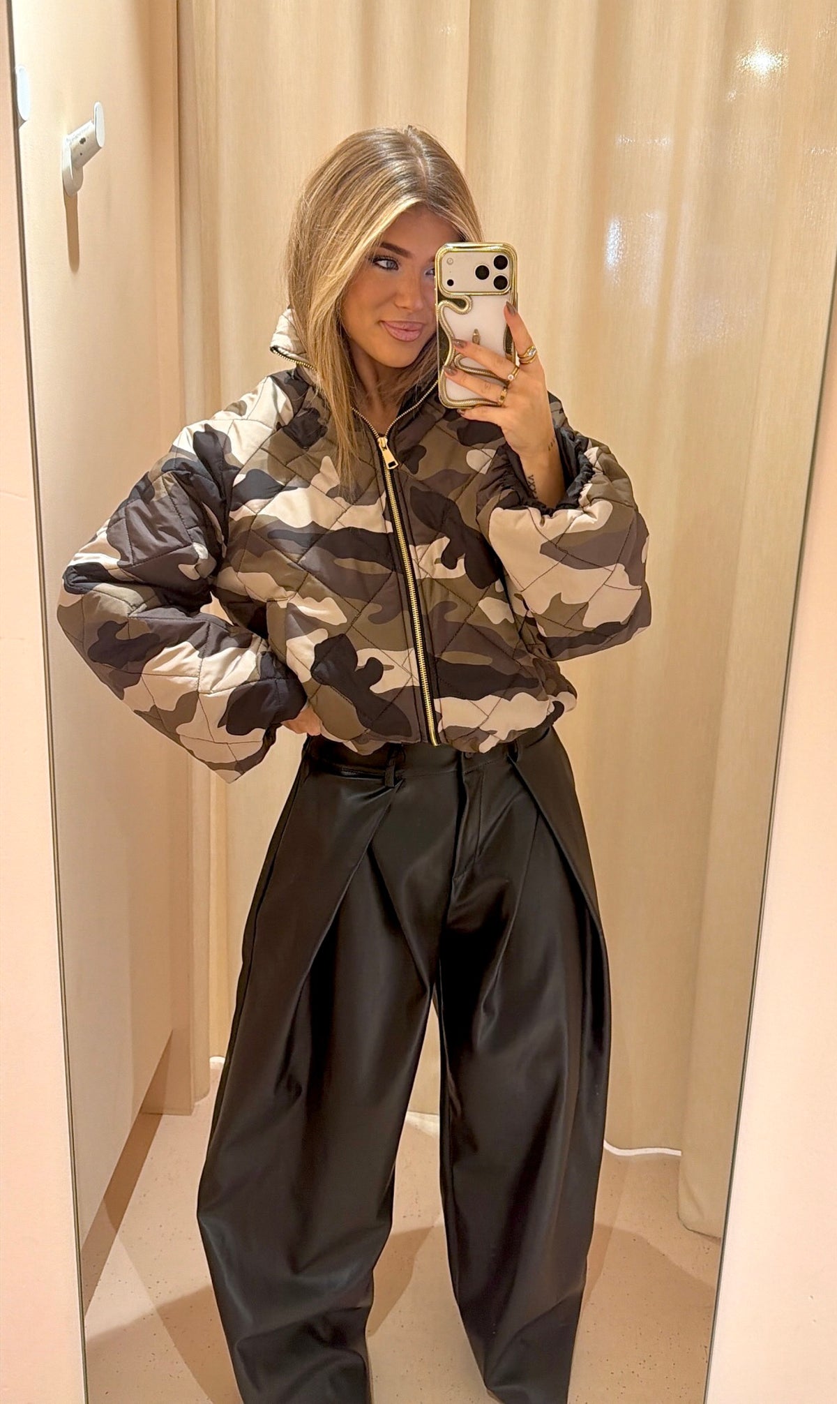 Camo jacket Manon