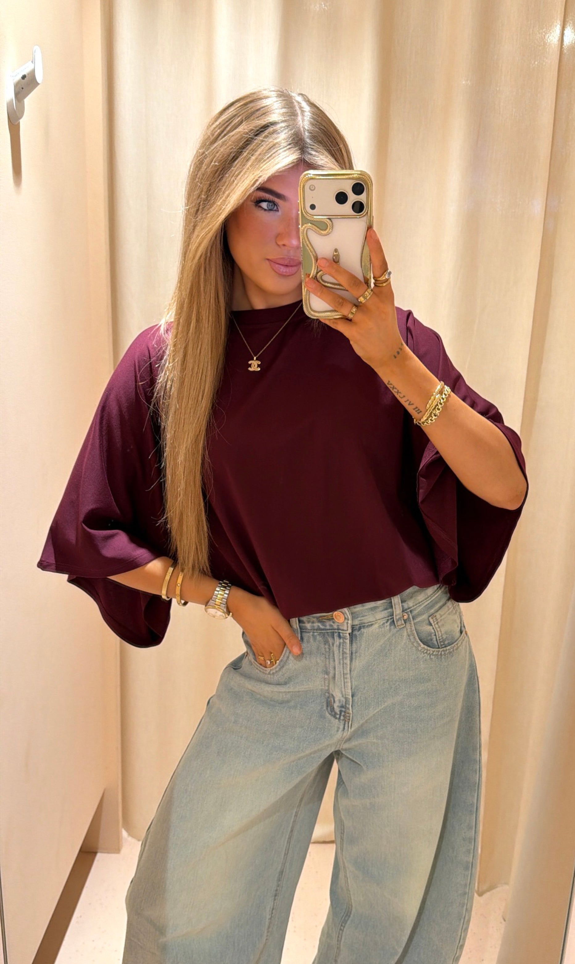 Top Roxy bordeaux