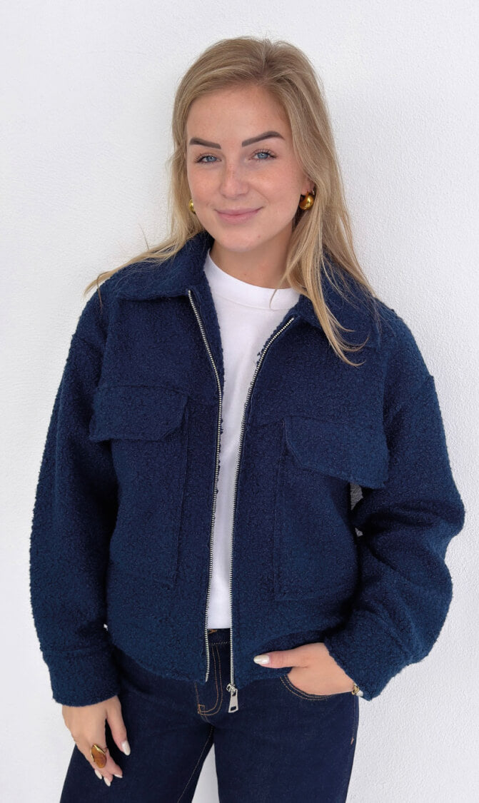 Jacket sabrina blauw