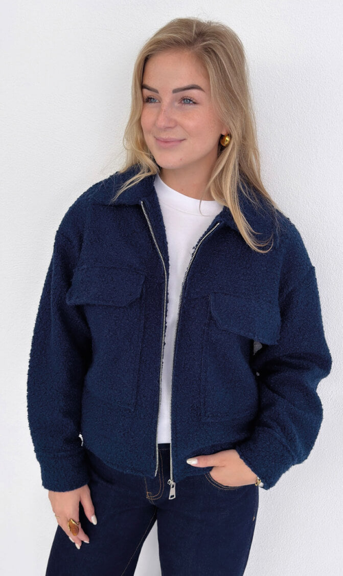 Jacket sabrina blauw
