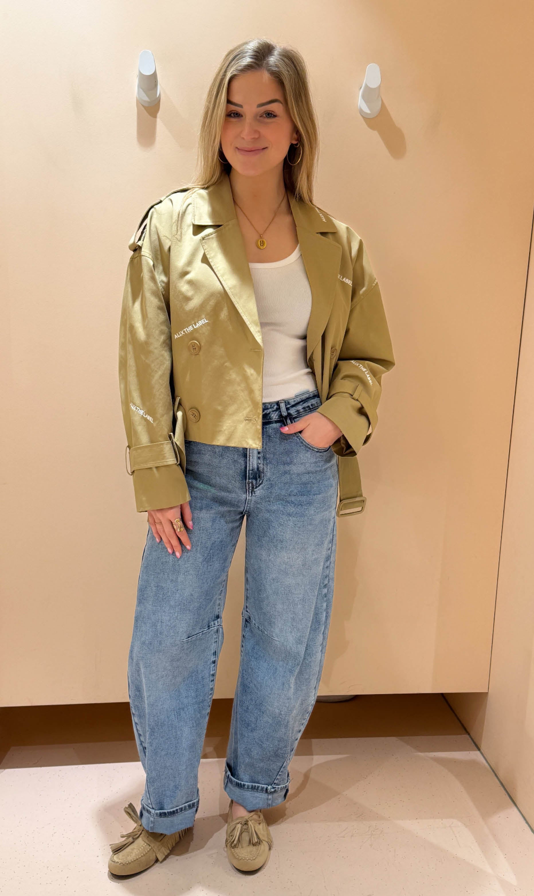 Balloon jeans stretch gemma light blue