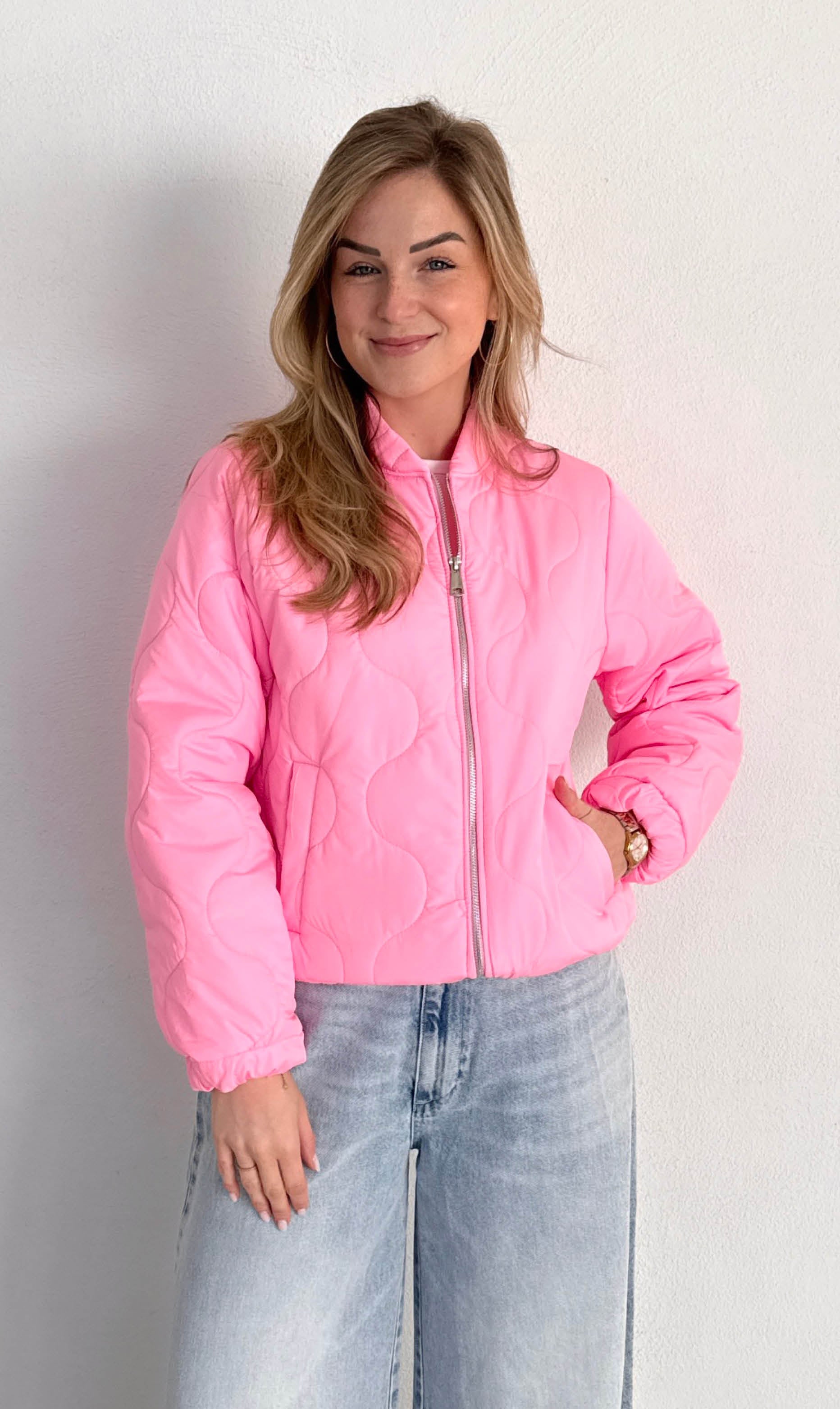 Feline jacket roze