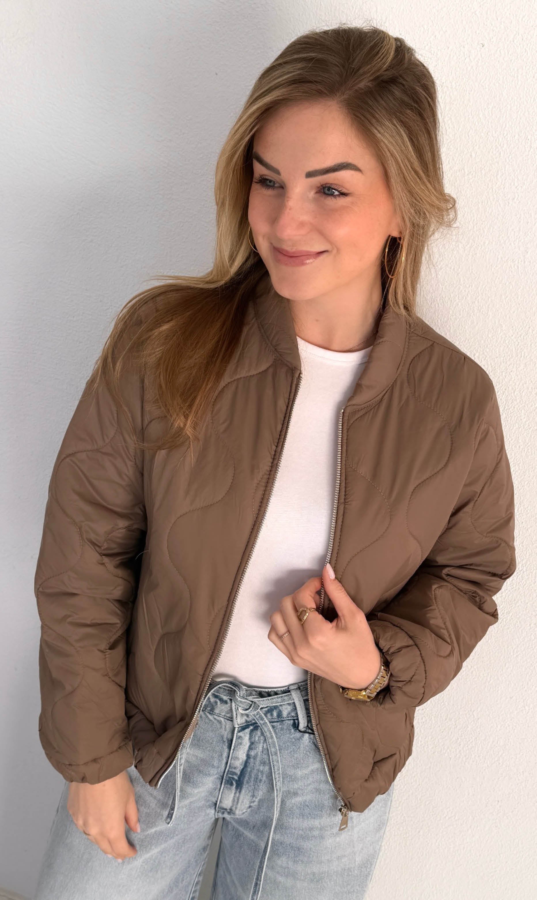Feline jacket taupe