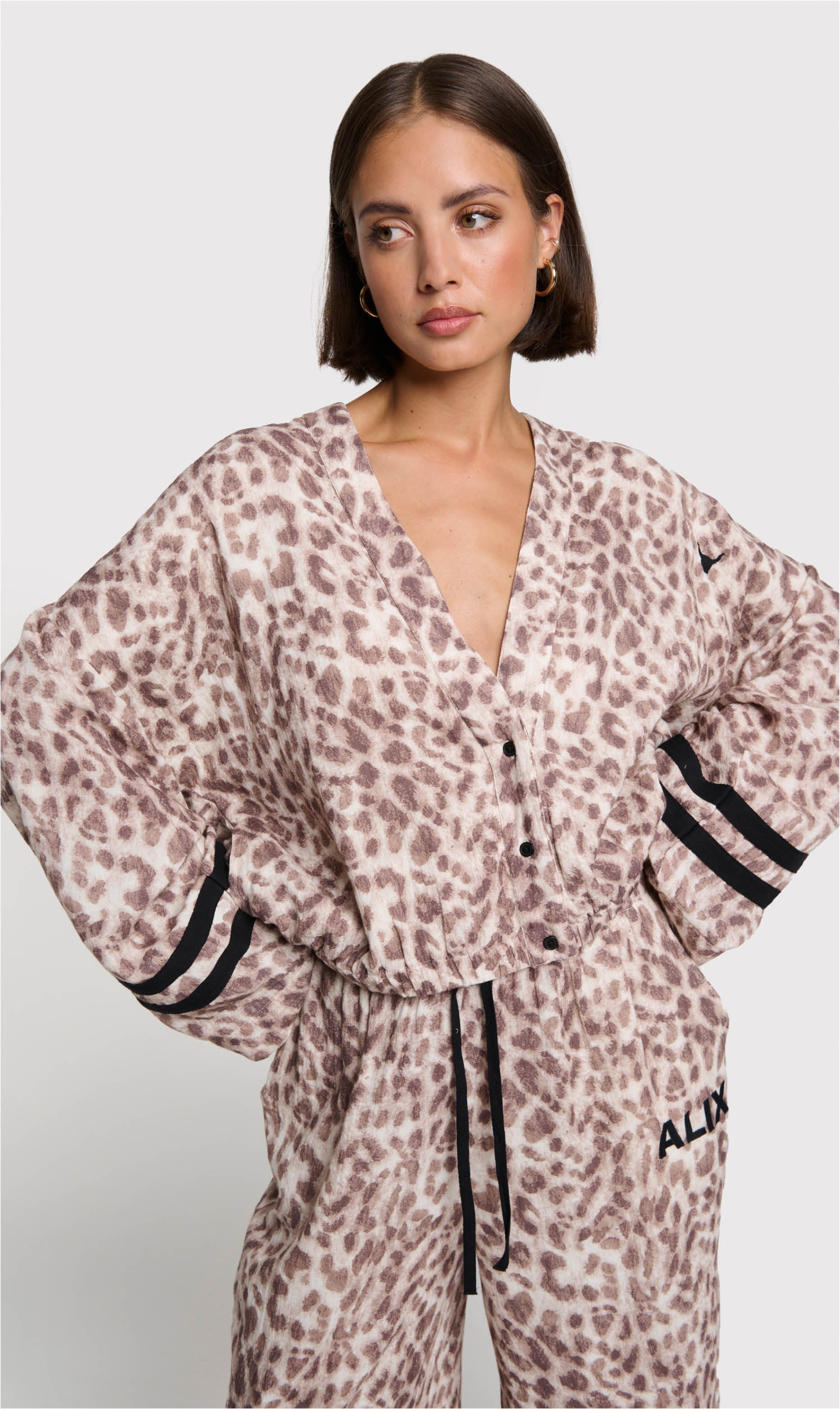 Alix the Label sporty animal jacket