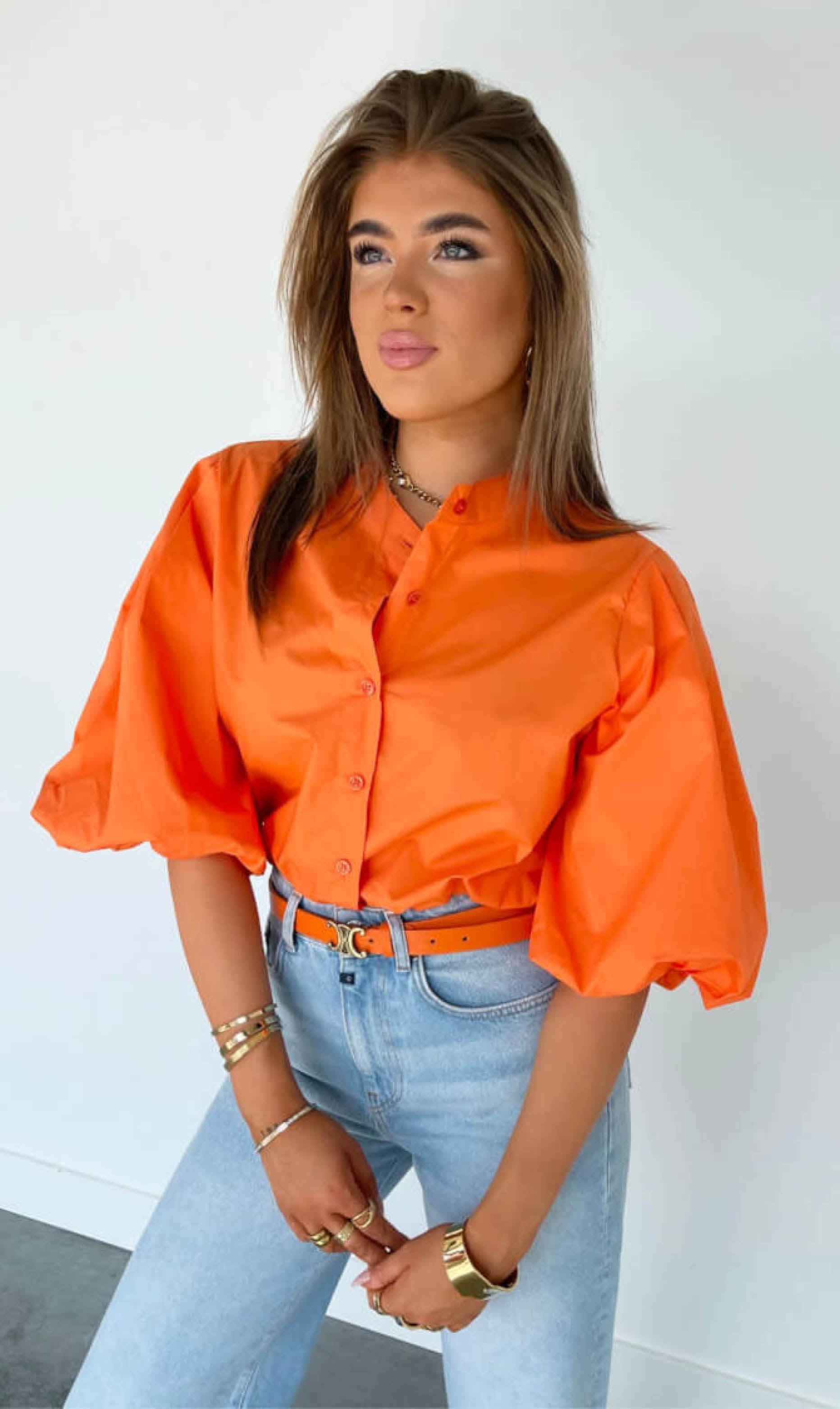 Blouse Jinte oranje