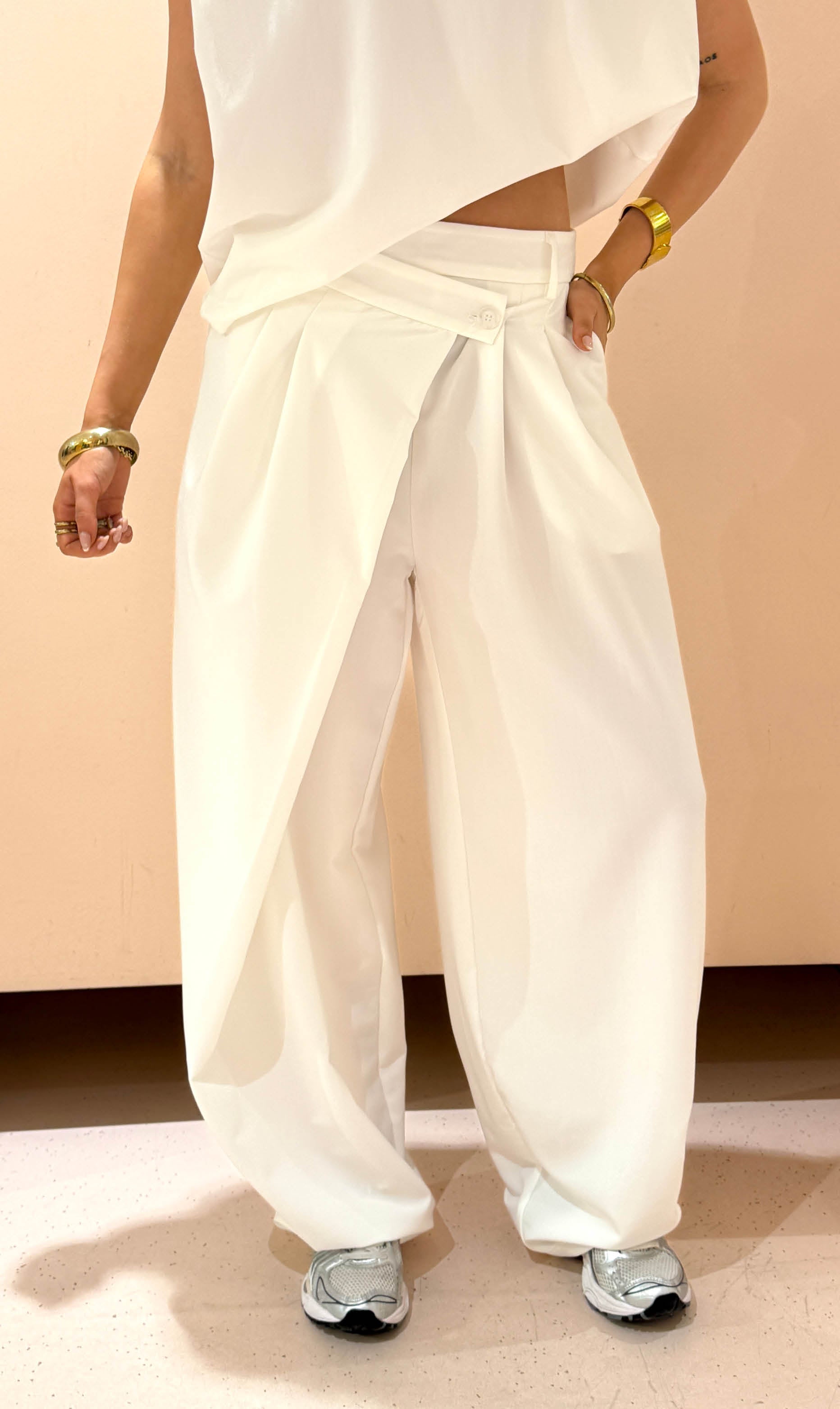 Bobbi broek wit