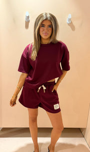 Jogging set eva bordeaux