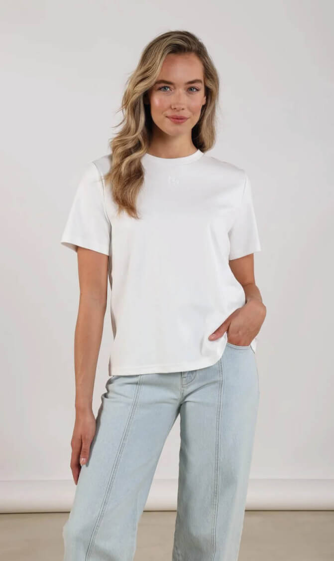 Nukus Luna shirt off white