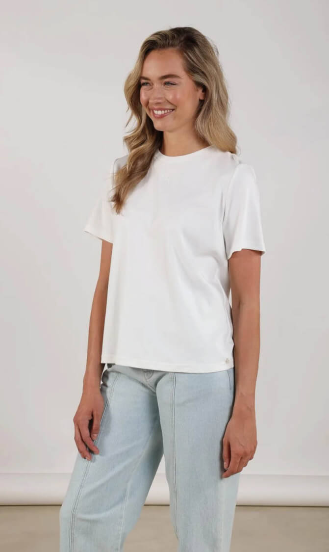 Nukus Luna shirt off white