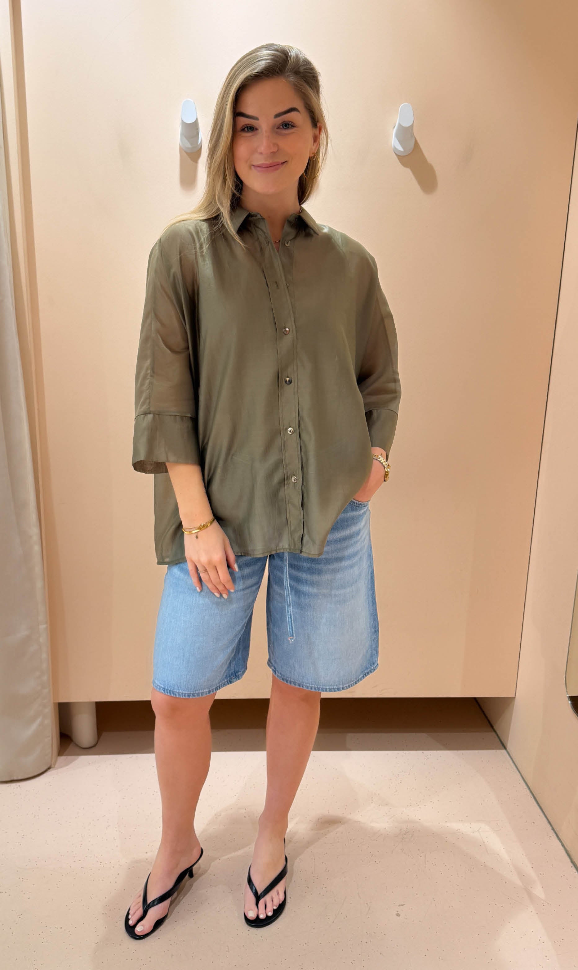 Forza blouse kirsten groen